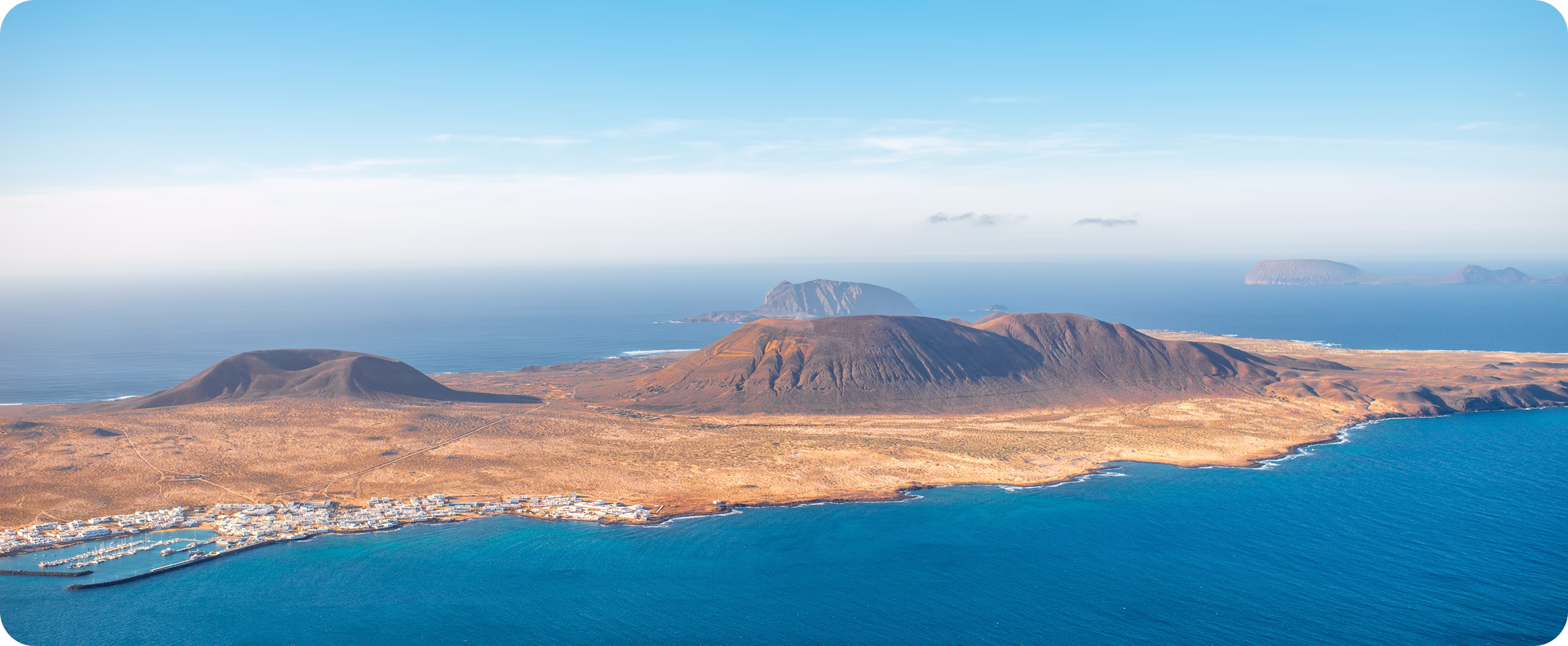 View from Mirador del Río, Lanzarote